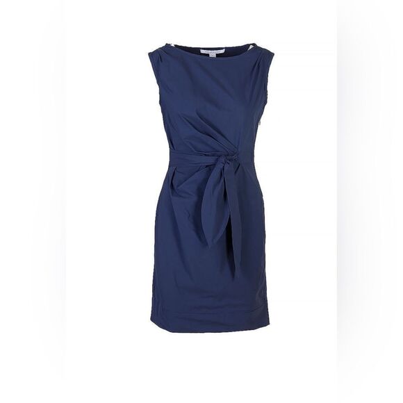 Diane von Furstenberg Bateau Neckline Knee-Length Dress size 4 - Picture 3 of 8